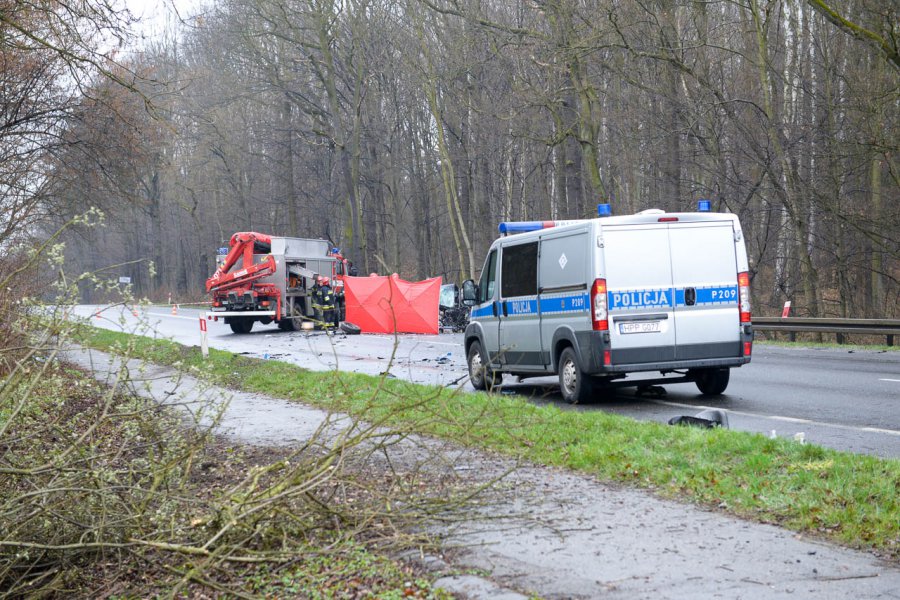 Śmiertelny wypadek w Gliwicach na ulicy Toszeckiej